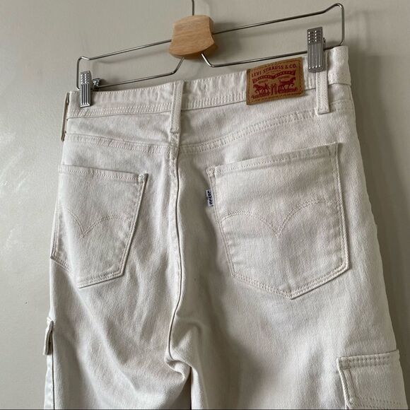 721 Levi’s High Rise Skinny Ankle Utility Jeans (Size:29) - Picture 9 of 13